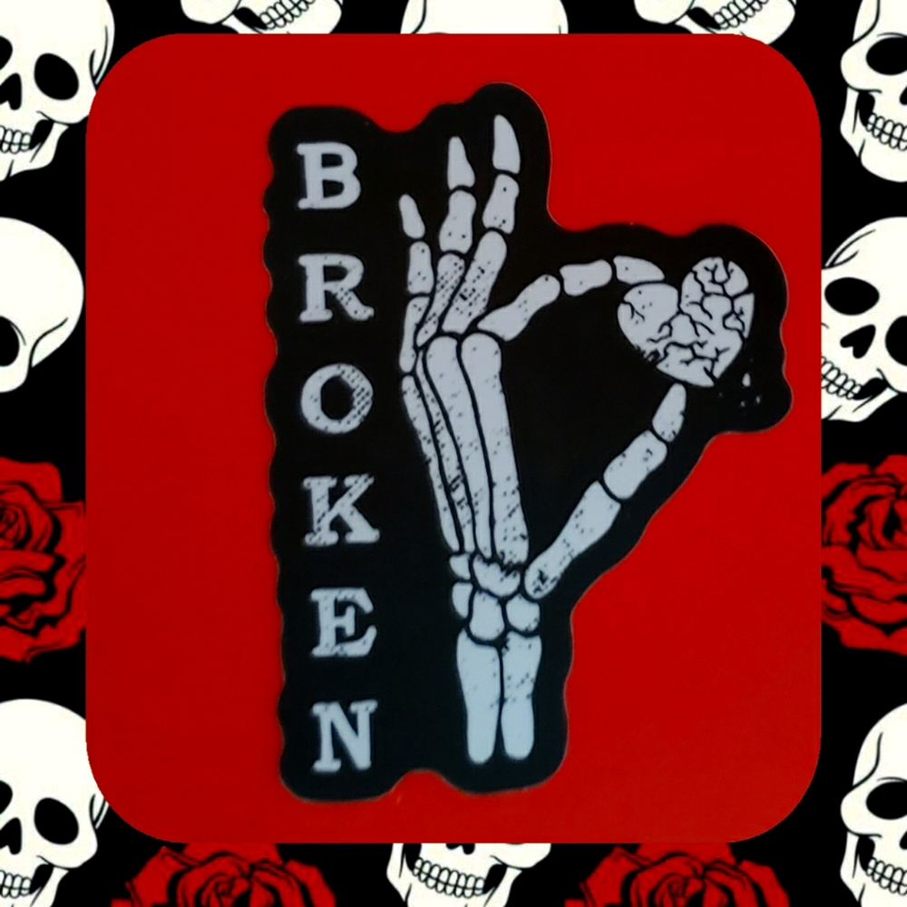 3/$6 Gothic Halloween stickers